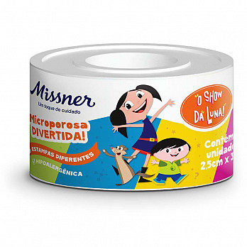 FITA MICROPOROSA O SHOW DA LUNA 2,5cm X 3,0m