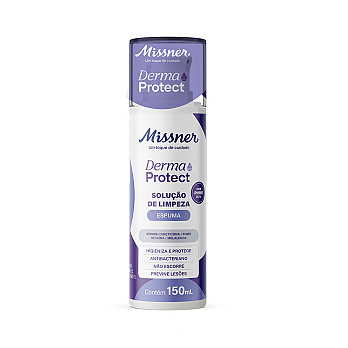 SOLUÇÃO DE LIMPEZA DERMA PROTECT EM ESPUMA - FRASCO 150mL