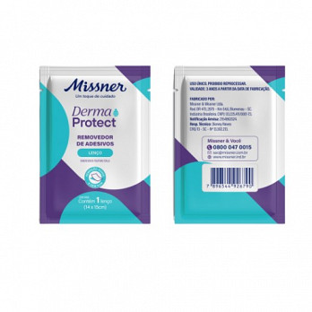 REMOVEDOR ADESIVOS LENÇO DERMA PROTECT 30UN