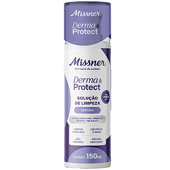 SOLUÇÃO DE LIMPEZA DERMA PROTECT EM ESPUMA - FRASCO 150mL